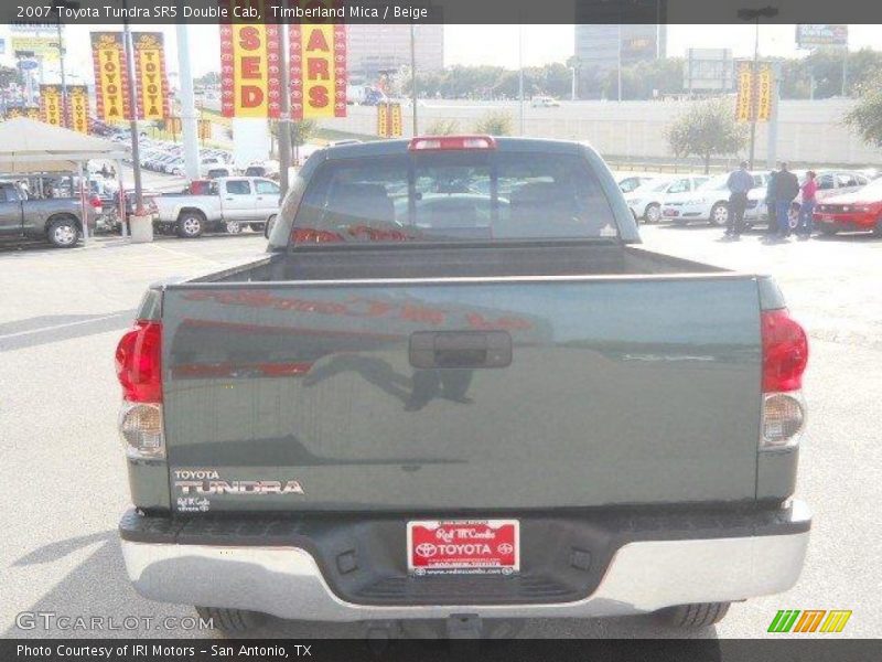 Timberland Mica / Beige 2007 Toyota Tundra SR5 Double Cab