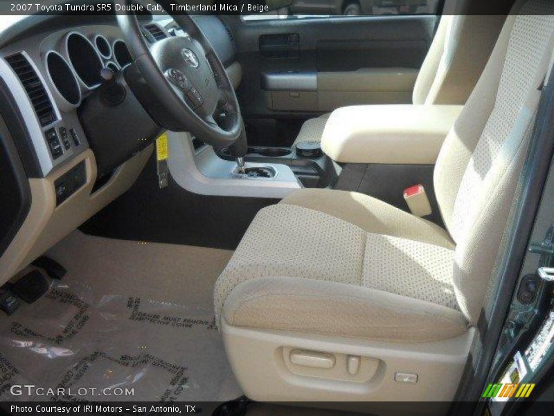 Timberland Mica / Beige 2007 Toyota Tundra SR5 Double Cab