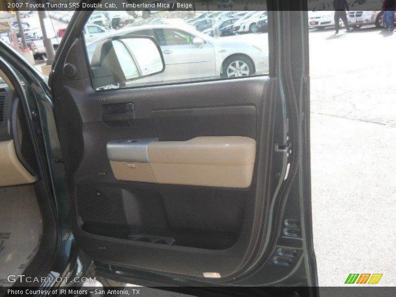 Timberland Mica / Beige 2007 Toyota Tundra SR5 Double Cab