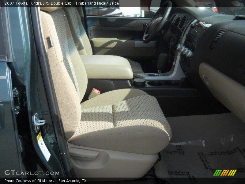 Timberland Mica / Beige 2007 Toyota Tundra SR5 Double Cab