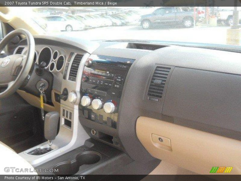 Timberland Mica / Beige 2007 Toyota Tundra SR5 Double Cab