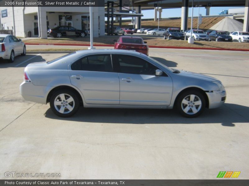 Silver Frost Metallic / Camel 2006 Ford Fusion SE
