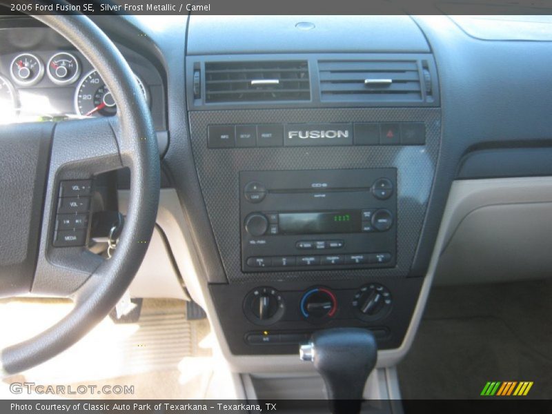 Silver Frost Metallic / Camel 2006 Ford Fusion SE
