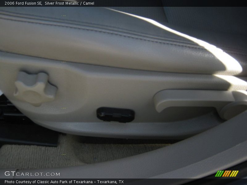 Silver Frost Metallic / Camel 2006 Ford Fusion SE