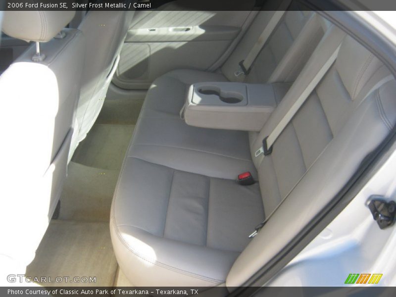 Silver Frost Metallic / Camel 2006 Ford Fusion SE