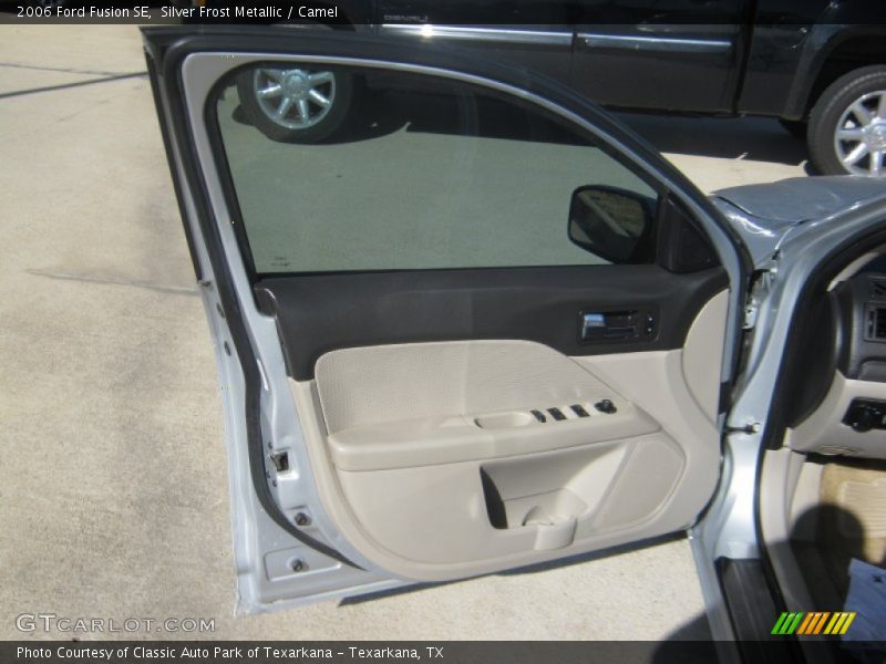 Silver Frost Metallic / Camel 2006 Ford Fusion SE