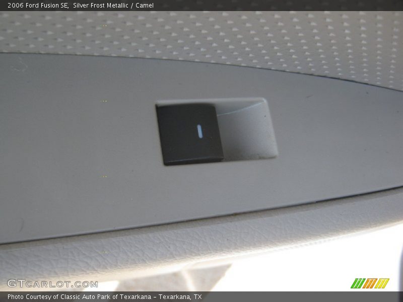 Silver Frost Metallic / Camel 2006 Ford Fusion SE