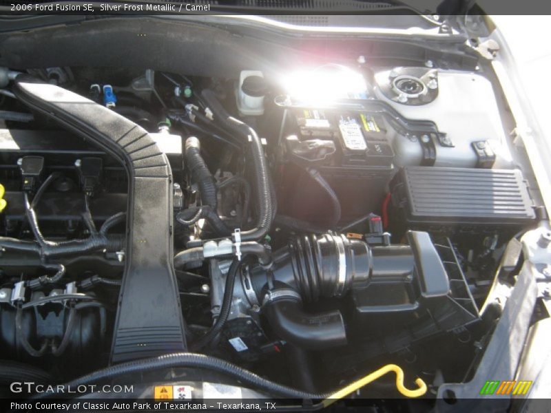 Silver Frost Metallic / Camel 2006 Ford Fusion SE