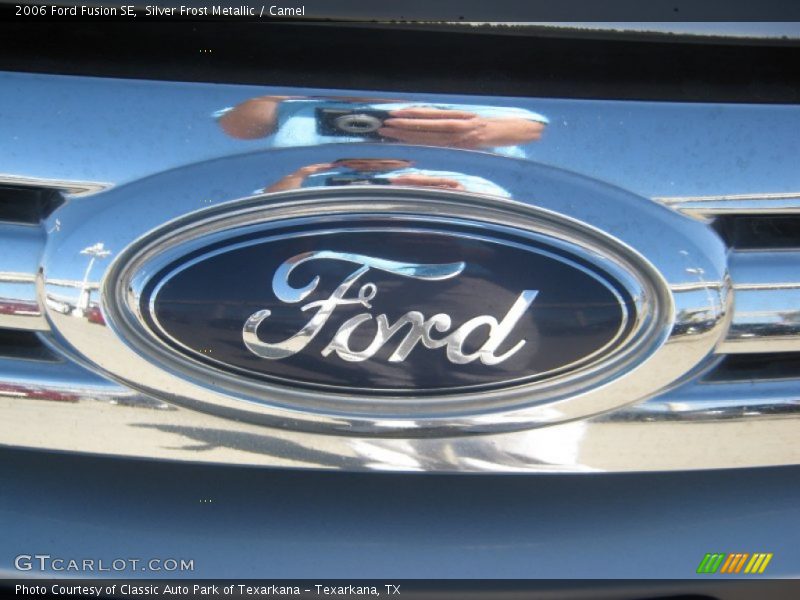 Silver Frost Metallic / Camel 2006 Ford Fusion SE