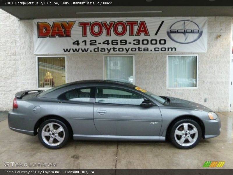 Dark Titanium Metallic / Black 2004 Dodge Stratus R/T Coupe