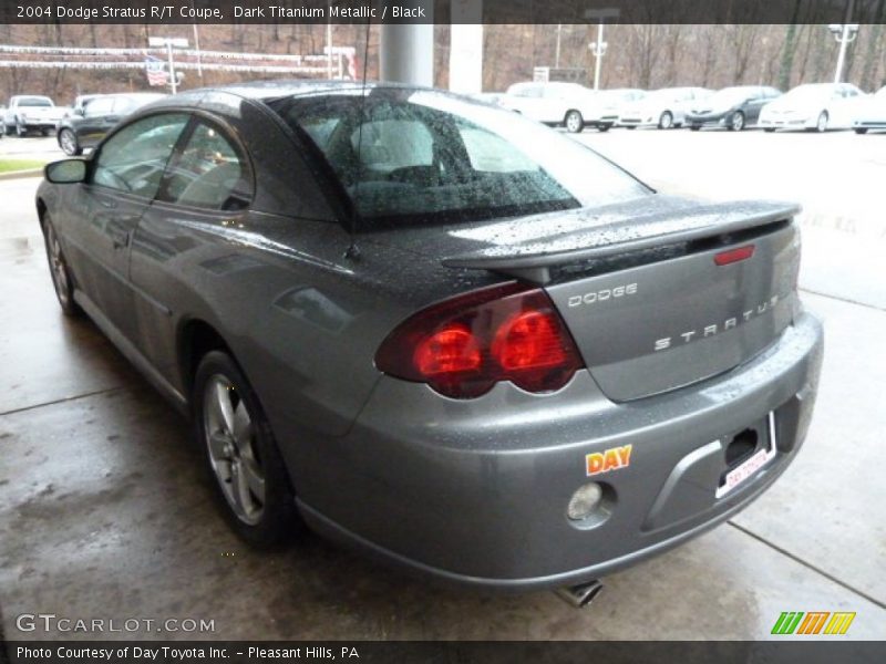 Dark Titanium Metallic / Black 2004 Dodge Stratus R/T Coupe