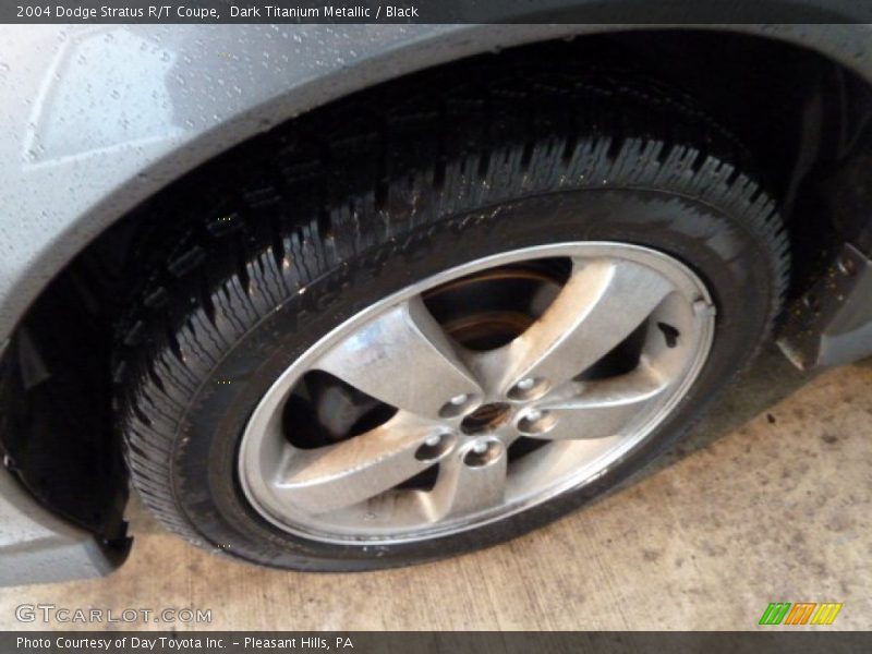 Dark Titanium Metallic / Black 2004 Dodge Stratus R/T Coupe