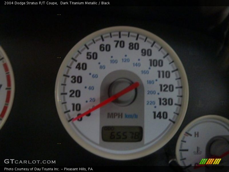 Dark Titanium Metallic / Black 2004 Dodge Stratus R/T Coupe