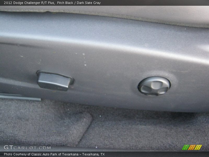 Pitch Black / Dark Slate Gray 2012 Dodge Challenger R/T Plus