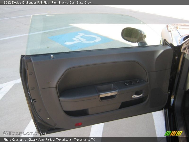 Pitch Black / Dark Slate Gray 2012 Dodge Challenger R/T Plus