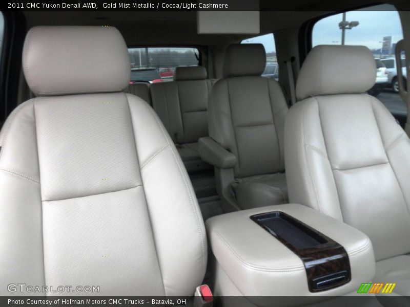 Gold Mist Metallic / Cocoa/Light Cashmere 2011 GMC Yukon Denali AWD