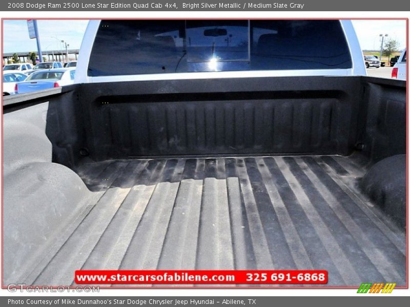 Bright Silver Metallic / Medium Slate Gray 2008 Dodge Ram 2500 Lone Star Edition Quad Cab 4x4