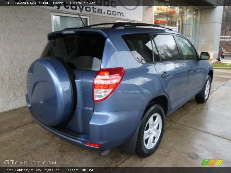 Pacific Blue Metallic / Ash 2012 Toyota RAV4 I4 4WD