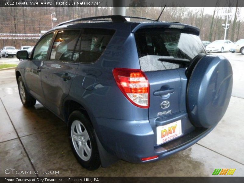 Pacific Blue Metallic / Ash 2012 Toyota RAV4 I4 4WD