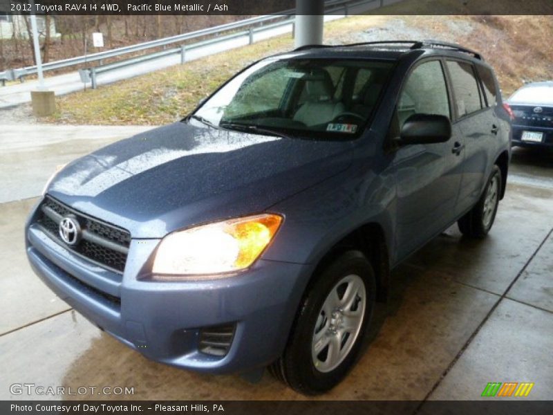 Pacific Blue Metallic / Ash 2012 Toyota RAV4 I4 4WD