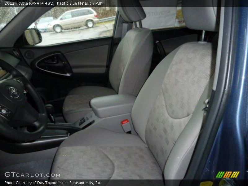  2012 RAV4 I4 4WD Ash Interior