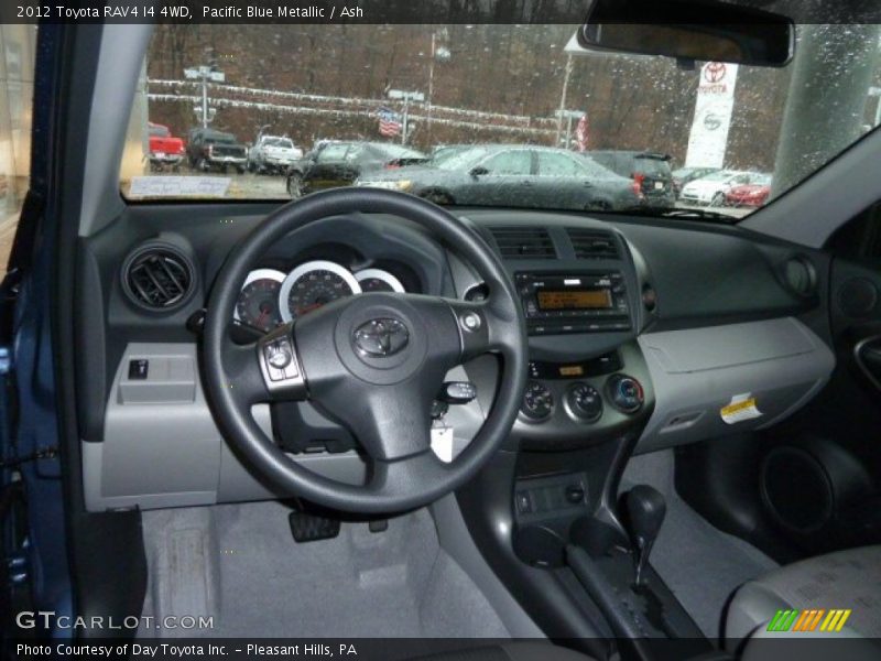 Dashboard of 2012 RAV4 I4 4WD