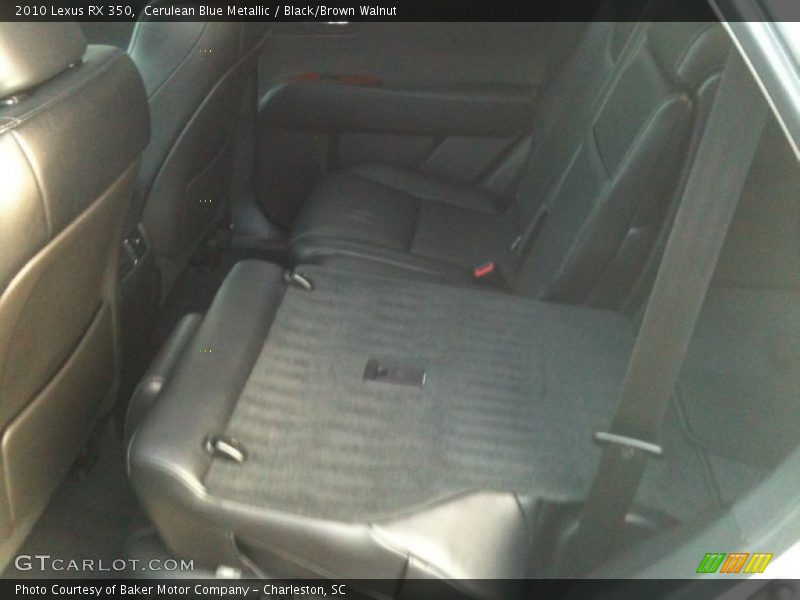 Cerulean Blue Metallic / Black/Brown Walnut 2010 Lexus RX 350