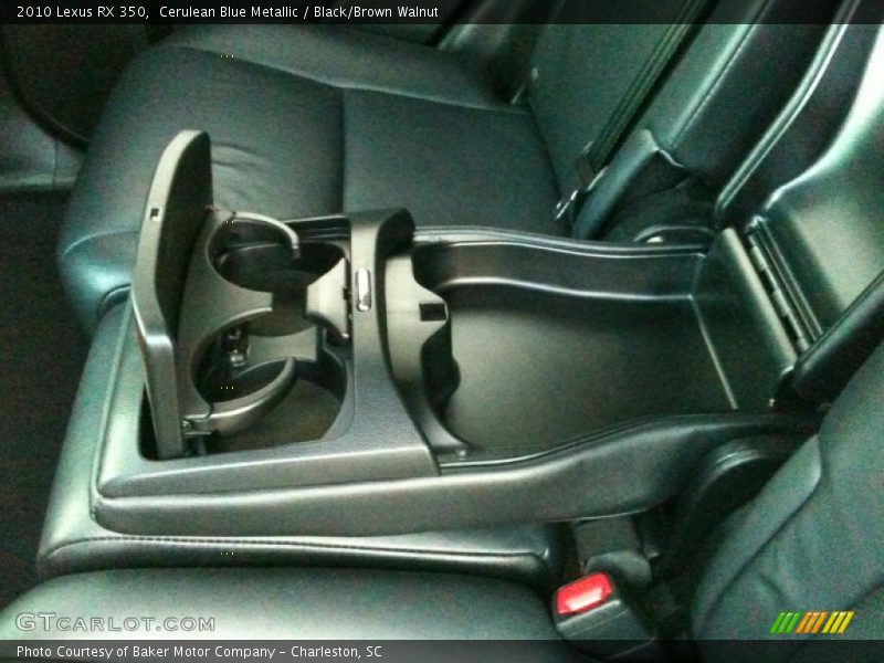 Cerulean Blue Metallic / Black/Brown Walnut 2010 Lexus RX 350
