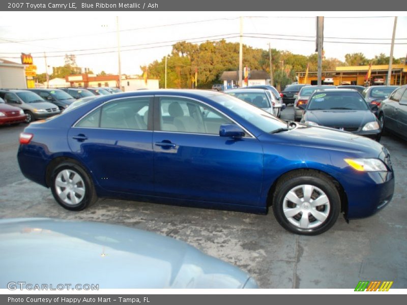 Blue Ribbon Metallic / Ash 2007 Toyota Camry LE