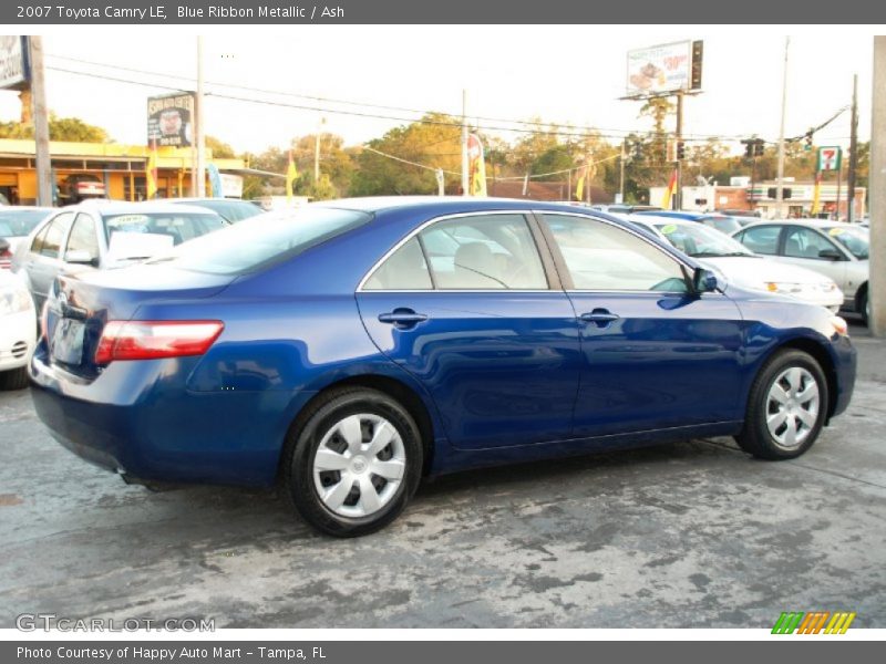 Blue Ribbon Metallic / Ash 2007 Toyota Camry LE