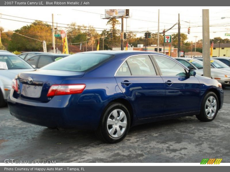 Blue Ribbon Metallic / Ash 2007 Toyota Camry LE