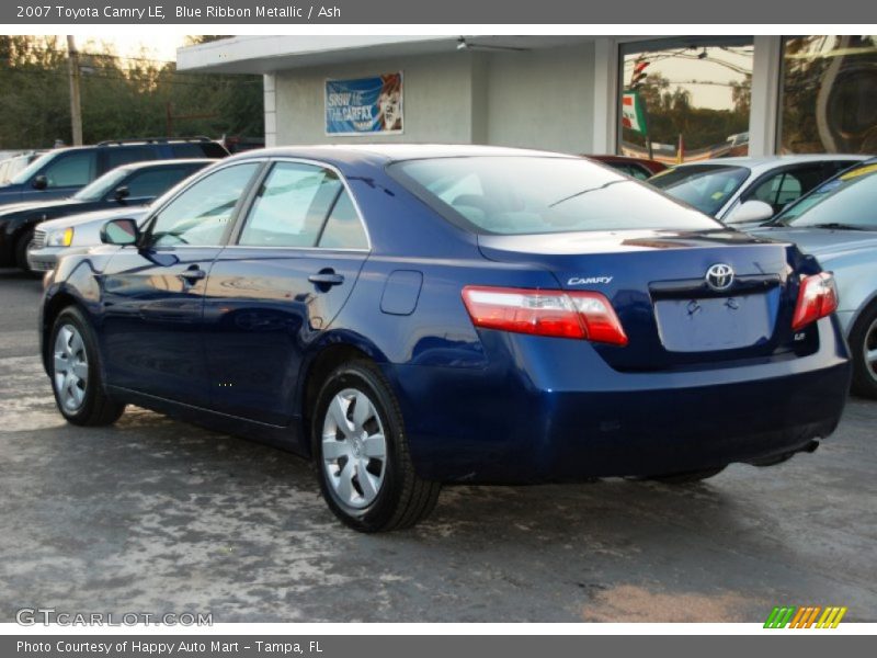 Blue Ribbon Metallic / Ash 2007 Toyota Camry LE