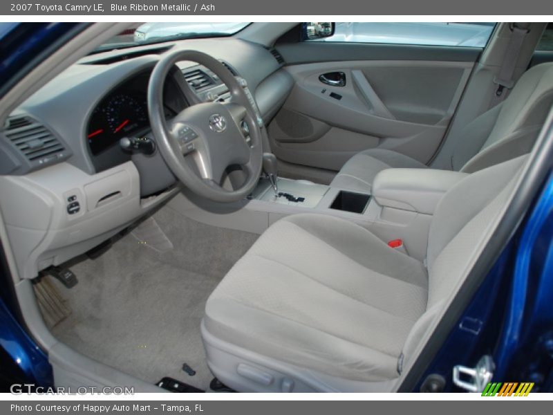 Blue Ribbon Metallic / Ash 2007 Toyota Camry LE