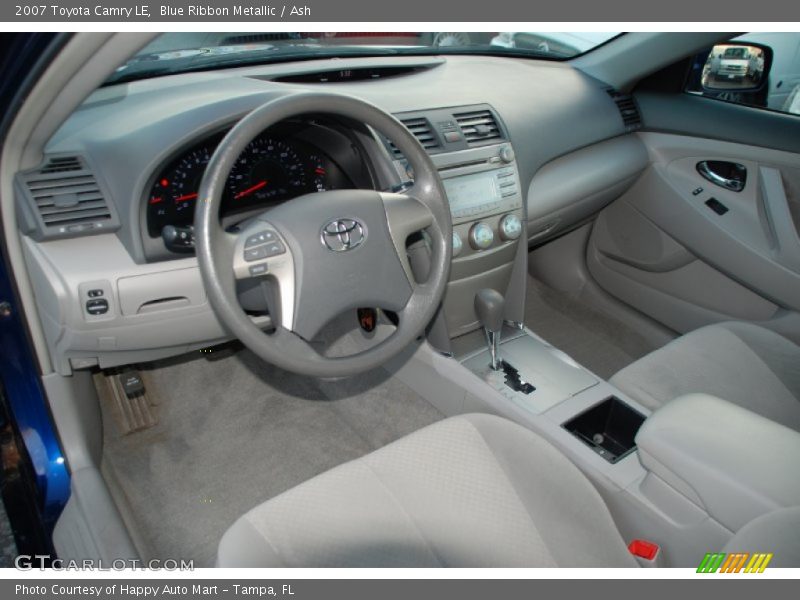 Blue Ribbon Metallic / Ash 2007 Toyota Camry LE