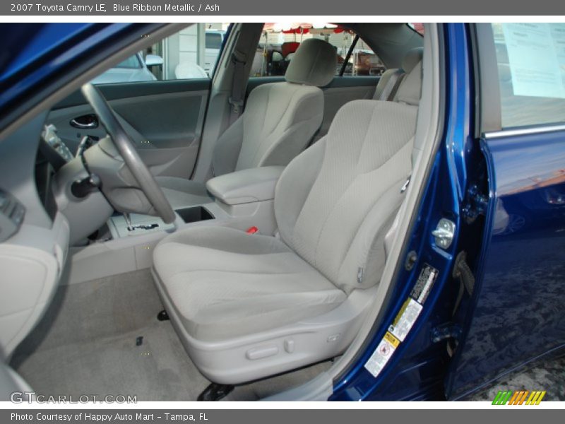 Blue Ribbon Metallic / Ash 2007 Toyota Camry LE