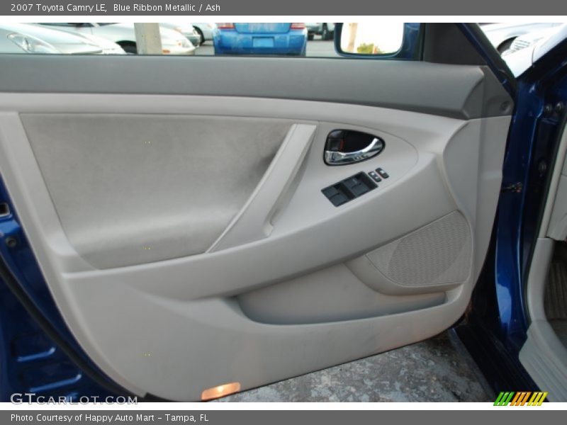 Blue Ribbon Metallic / Ash 2007 Toyota Camry LE
