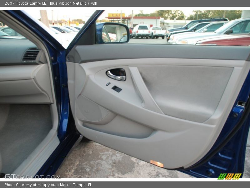 Blue Ribbon Metallic / Ash 2007 Toyota Camry LE