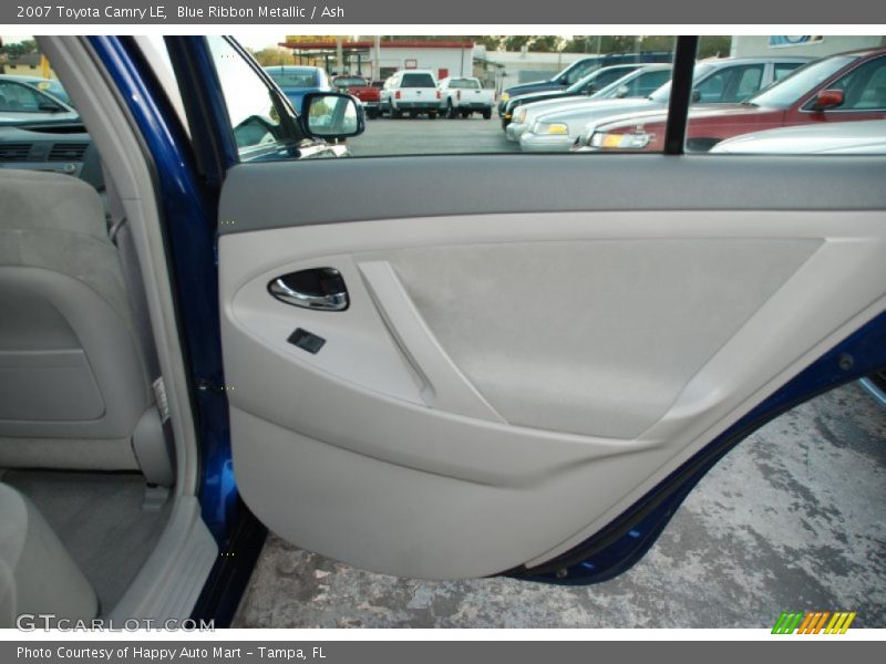 Blue Ribbon Metallic / Ash 2007 Toyota Camry LE