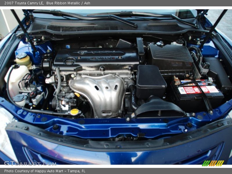 Blue Ribbon Metallic / Ash 2007 Toyota Camry LE