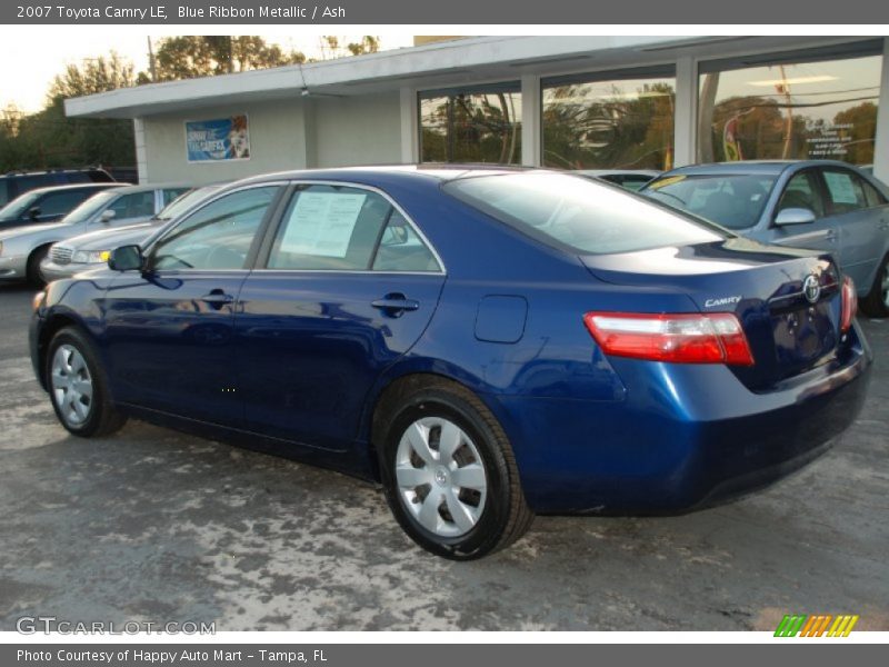 Blue Ribbon Metallic / Ash 2007 Toyota Camry LE