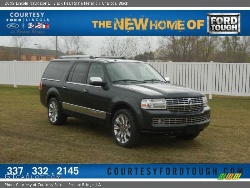 Black Pearl Slate Metallic / Charcoal Black 2009 Lincoln Navigator L