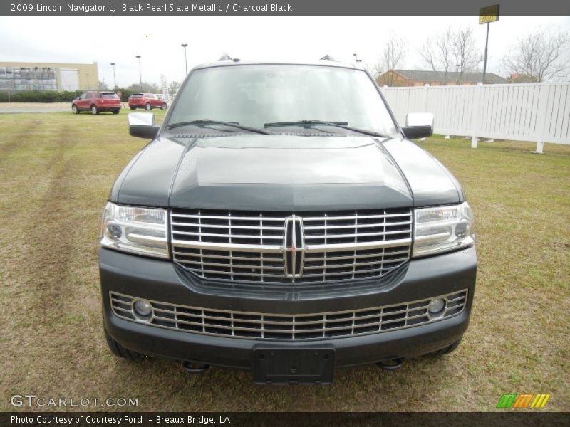 Black Pearl Slate Metallic / Charcoal Black 2009 Lincoln Navigator L