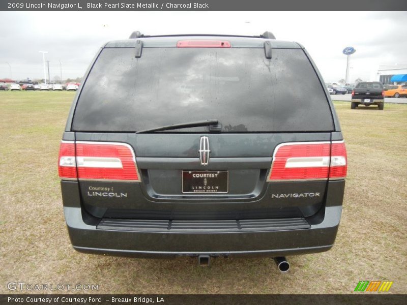 Black Pearl Slate Metallic / Charcoal Black 2009 Lincoln Navigator L