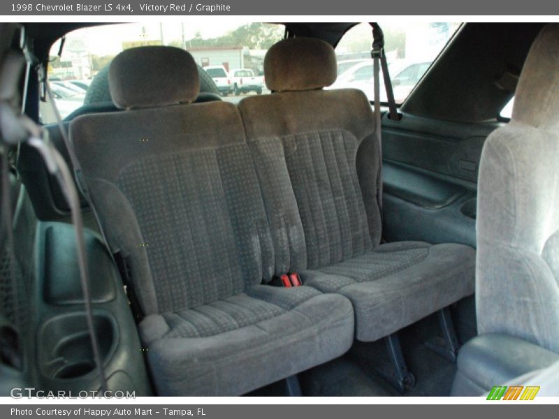 Rear Seat of 1998 Blazer LS 4x4