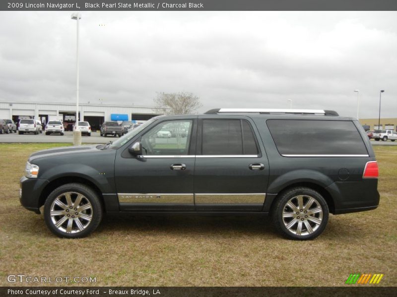 Black Pearl Slate Metallic / Charcoal Black 2009 Lincoln Navigator L
