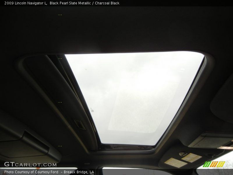 Black Pearl Slate Metallic / Charcoal Black 2009 Lincoln Navigator L