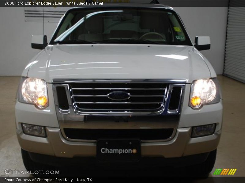 White Suede / Camel 2008 Ford Explorer Eddie Bauer