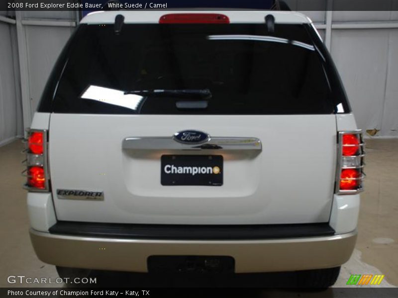 White Suede / Camel 2008 Ford Explorer Eddie Bauer