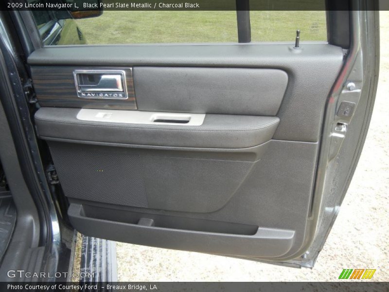 Black Pearl Slate Metallic / Charcoal Black 2009 Lincoln Navigator L