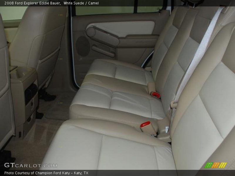 White Suede / Camel 2008 Ford Explorer Eddie Bauer